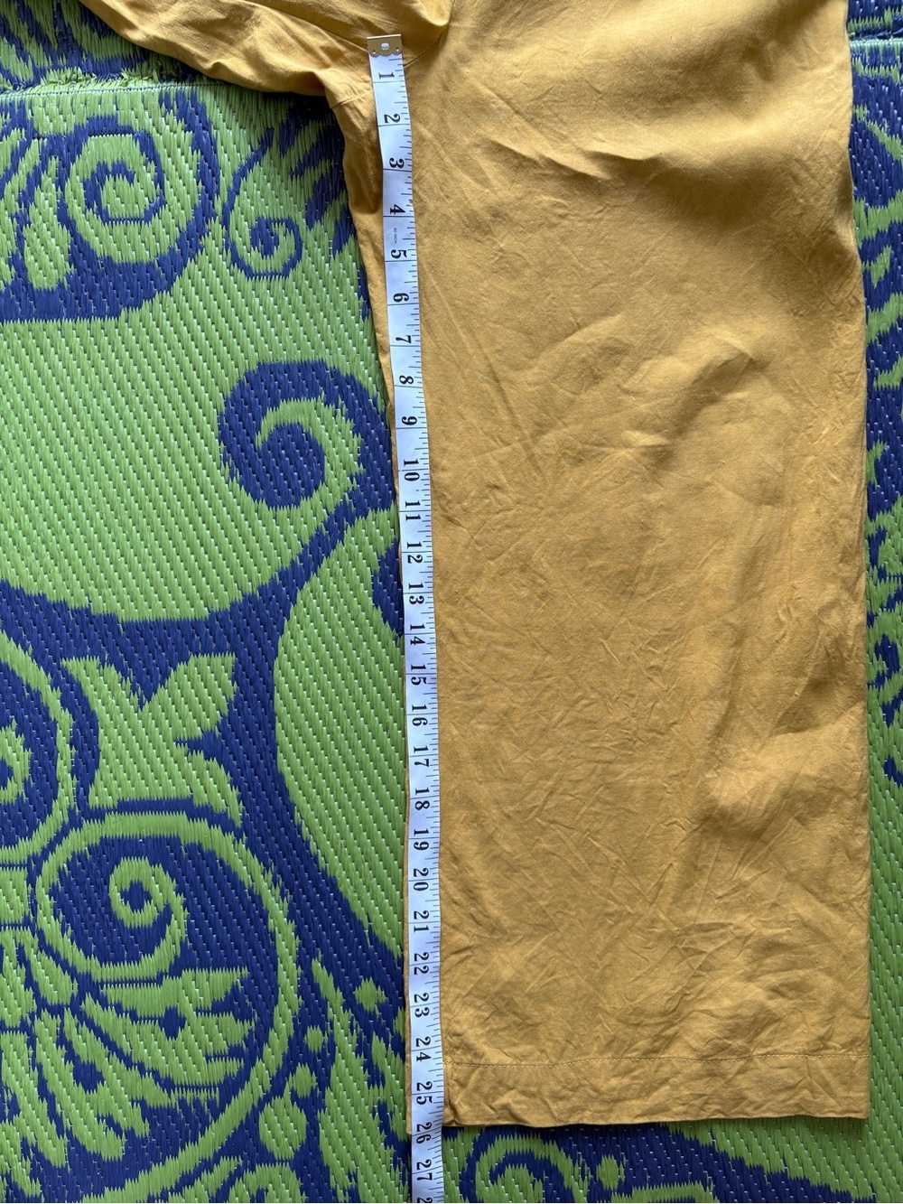 Birds of North America Sandgrouse Jumpsuit In Mustard Yellow Size 6 Square-Neck - Picture 11 of 15